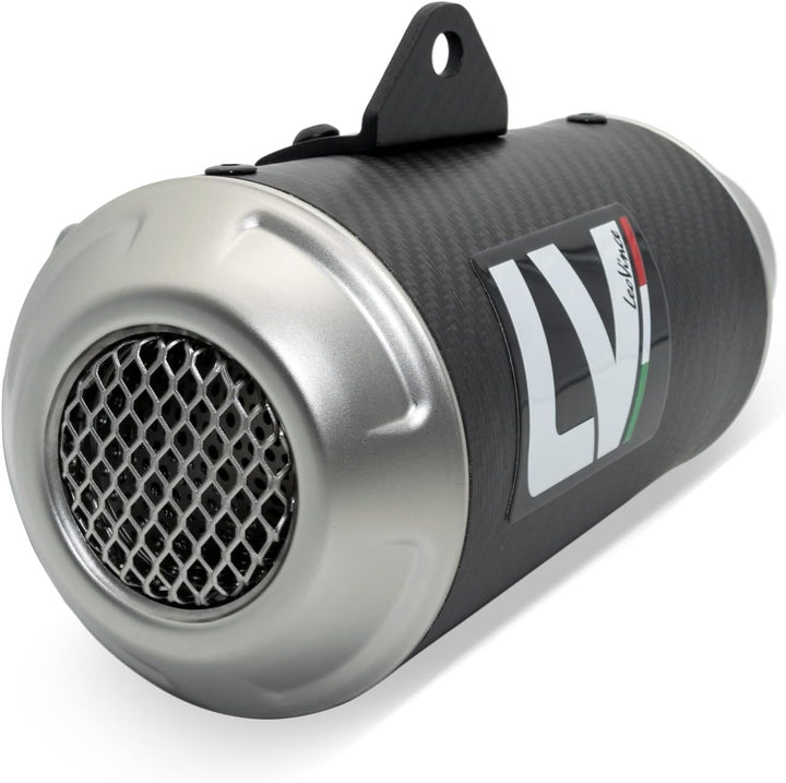 Endschalldämpfer LeoVince SLIP-ON SBK LV-10, Carbon, Edelstahl Kappe, mit Zulassung für Kawasaki Z 9