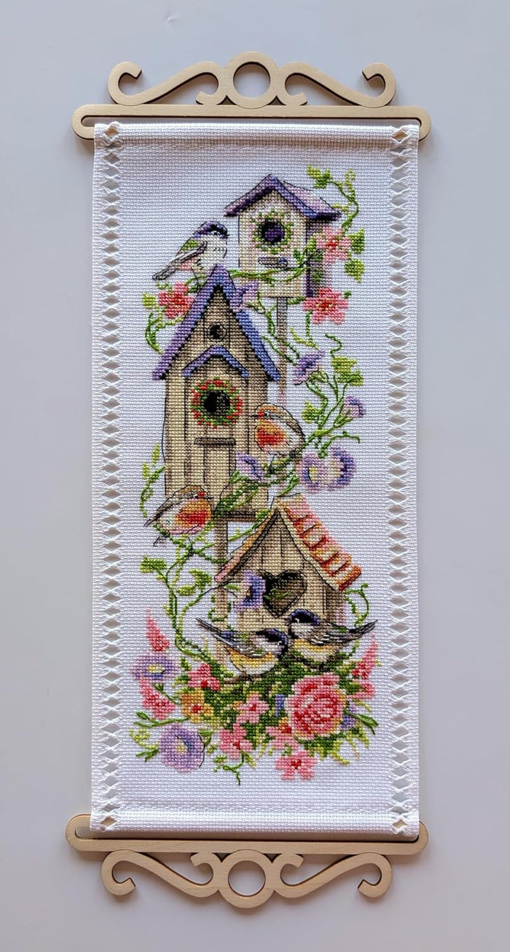 Riolis Kreuzstich Set Einweihungsparty, Zählmuster, 19x40cm