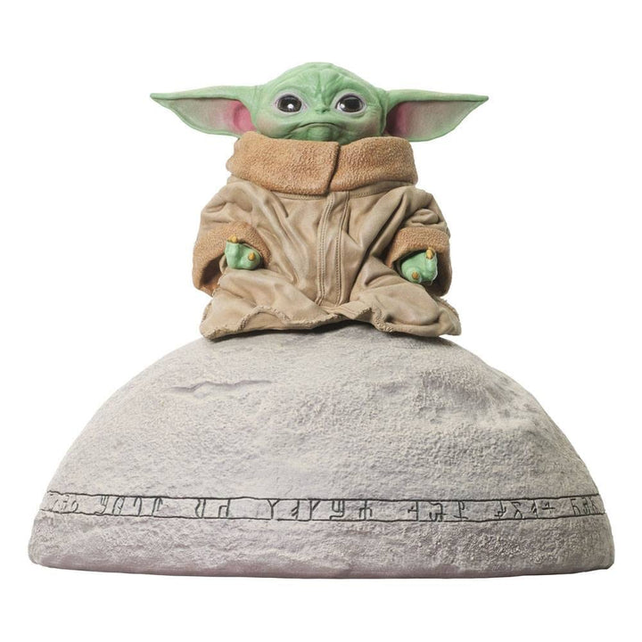 MERCHANDISING LICENCE Diamond Star Wars: The Mandalorian Milestones - Seeing Stone Grogu Statue (1/6