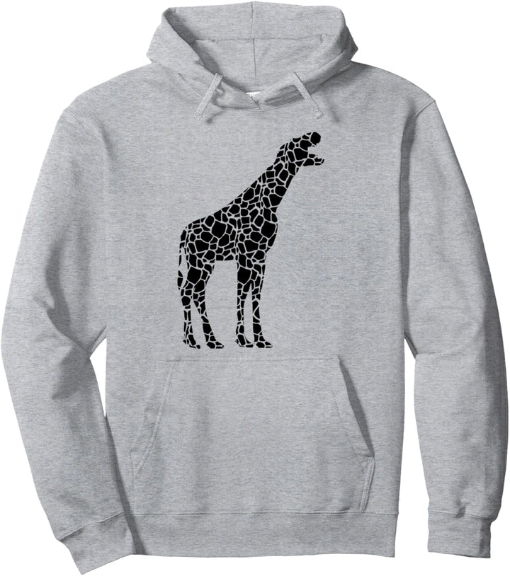 Giraffe Dinosaurier lustige Giraffe mit Dinokopf lustige Giraffe Pullover Hoodie