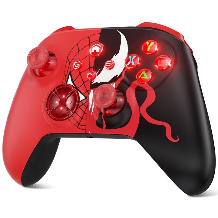 Lapezei Wireless RGB Controller für Xbox Series S/X, mit Xbox One/PC/Android/iOS, Bluetooth Gamepad