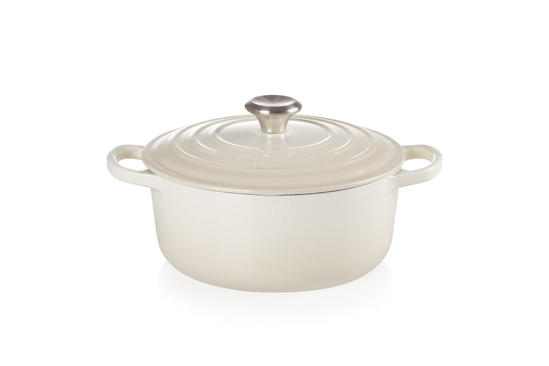 Le Creuset Signature Gusseisen-Bräter mit Deckel, Ø 20 cm, Rund, Für alle Herdarten und Induktion ge