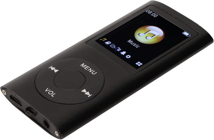 MP3 Player Stilvoller Multifunktionaler Musik Player mit Verlustfreiem Sound und Kopfhörern, Schlank