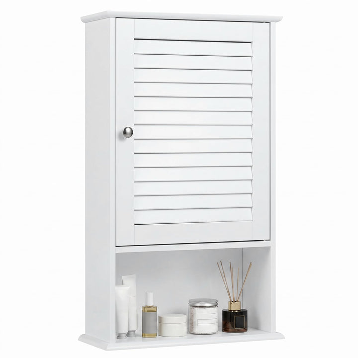 COSTWAY Hängeschrank, Badezimmerschrank hängend, Wandschrank Badschrank mit verstellbarem Einlegebod