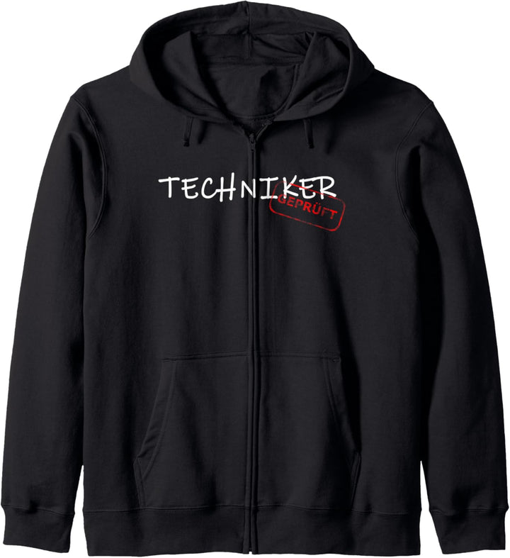 staatlich geprüfter Techniker Prüfung bestanden Kapuzenjacke
