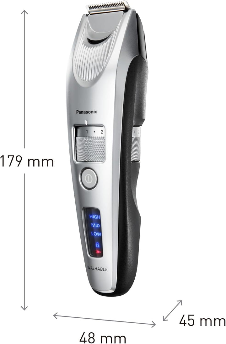 Panasonic Premium Bartschneider ER-SB60, 19 Längeneinstellungen, Barttrimmer 0,5-10 mm, Trimmer für