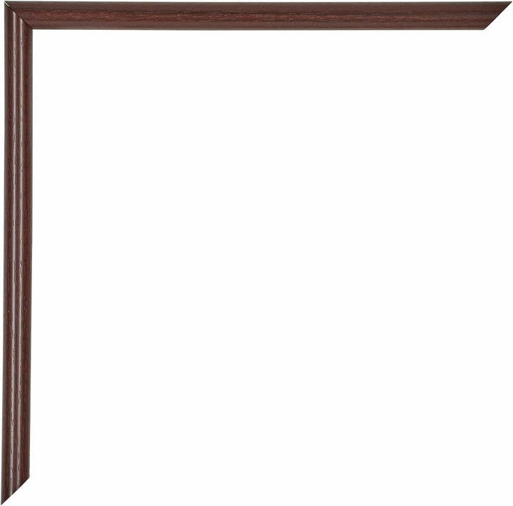 yd. Your Decoration - Bilderrahmen 25x25 cm - Braun - Bilderrahmen aus Kunststoff mit Antireflex Kun