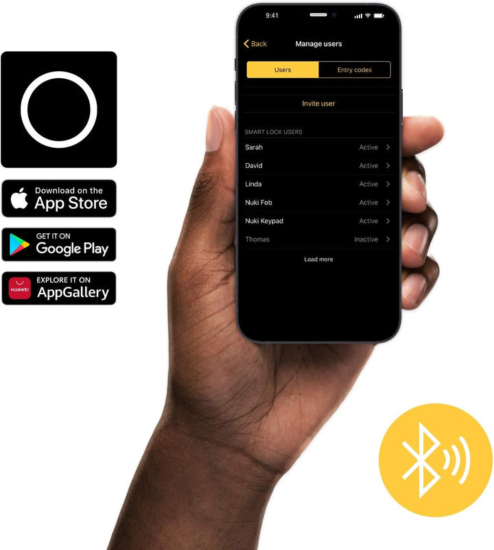 Nuki Fob, elektrischer Türöffner, Sperren auf Knopfdruck, Erweiterung für Nuki Smart Lock, elektroni