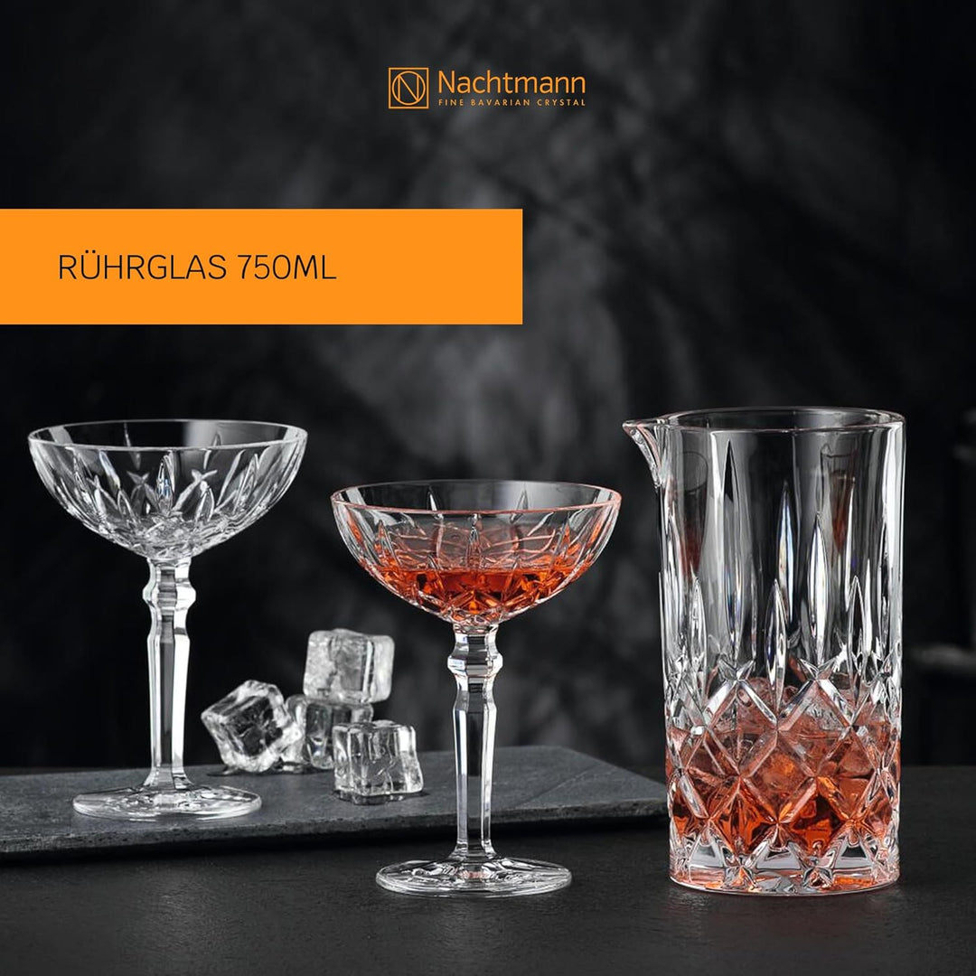 Spiegelau &amp; Nachtmann, Mixingglas/Rührglas für Cocktails, 750 ml, Kristallglas, Noblesse, 101258 Mix