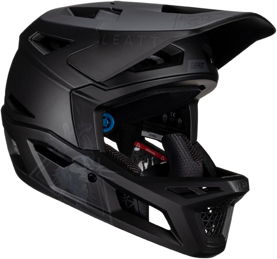 Leatt Helmet MTB Gravity 4.0 V23 Stealth #S 55-56cm