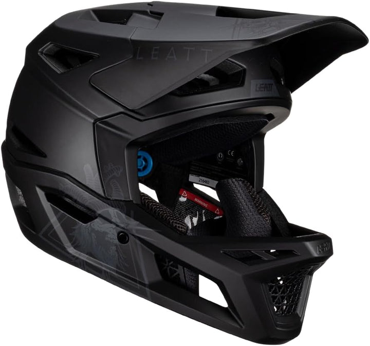 Leatt Helmet MTB Gravity 4.0 V23 Stealth #S 55-56cm