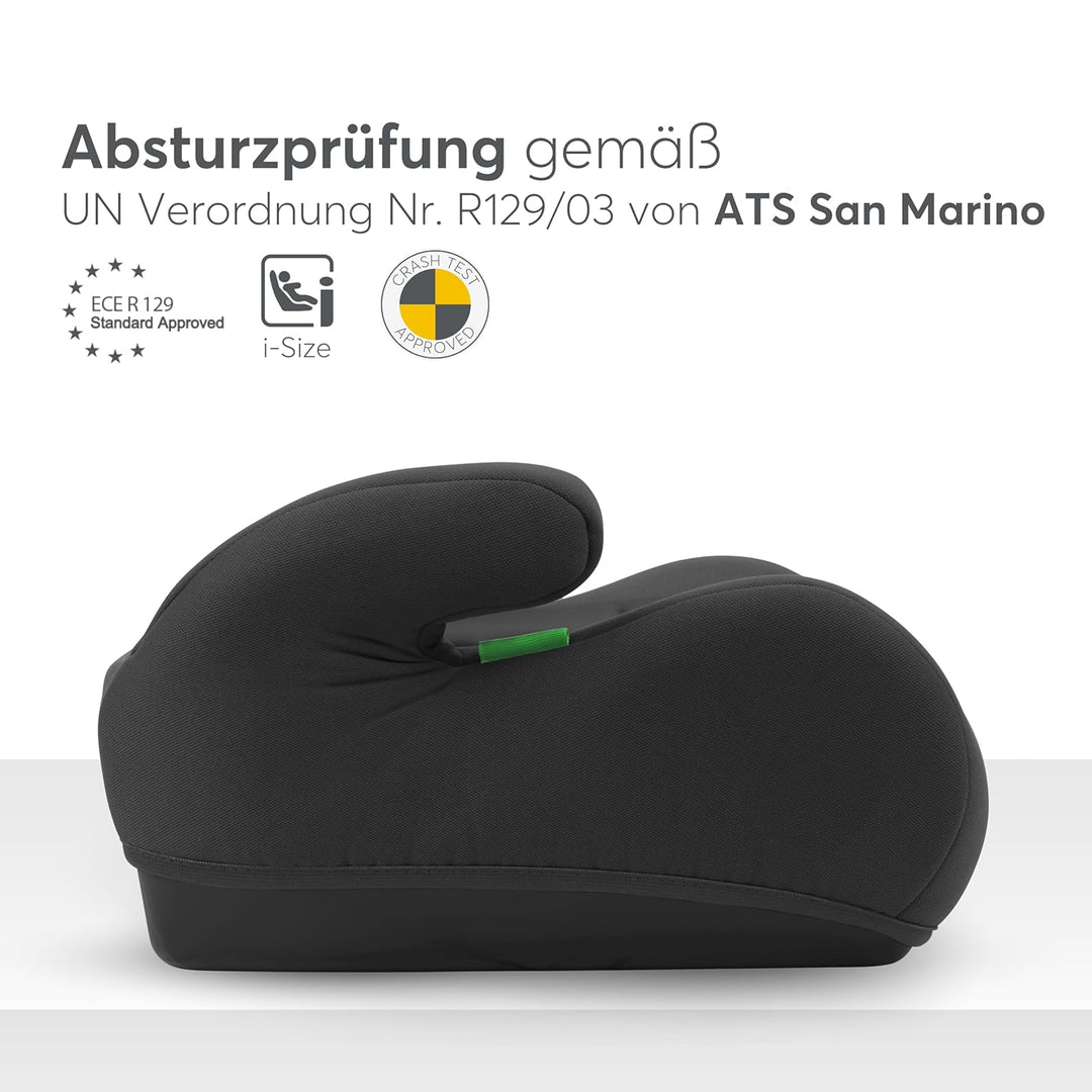 KikkaBoo Sitzerhöhung Auto Kinder i-UP, i-Size, 125-150 cm, Gruppe 3, 7-12 Jahre, 22-36 kg, Leichter