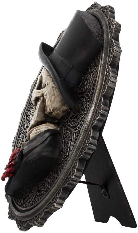 Nemesis Now Schönes Wandschild, 24 cm, grau, Polyresin, 22 cm