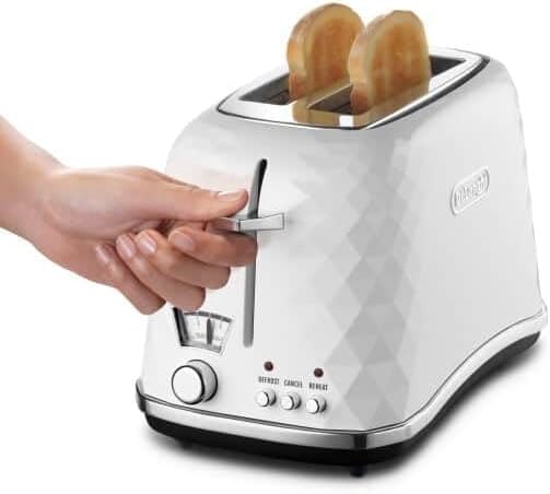 Delonghi CTJ 2103.W Toaster Billante Weiss Single, Weiss Single