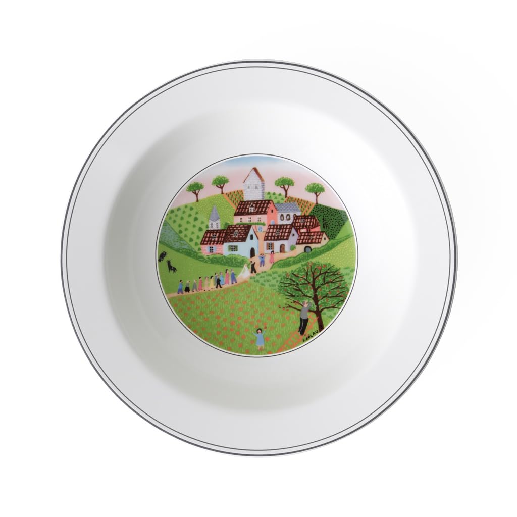 Villeroy und Boch Design Naif Salatschale Heirat, Premium Porzellan, Heirat