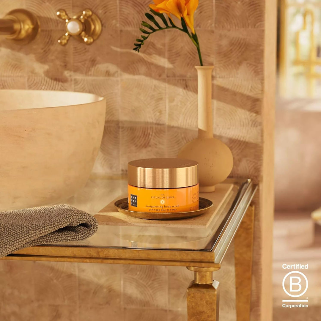 RITUALS Body Scrub The Ritual of Mehr – Körperpeeling mit Aroma von süsser Orange und Zedernholz – 9