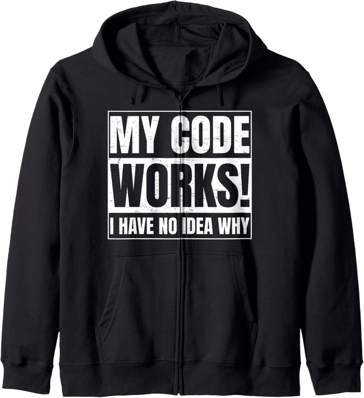 Programmierer Informatiker Geschenk für Software Entwickler Kapuzenjacke