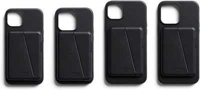 Bellroy Mod Hülle + Brieftasche für iPhone 14 Plus - (Leder-Handyhülle, Slim Card Holde) - Black Sch