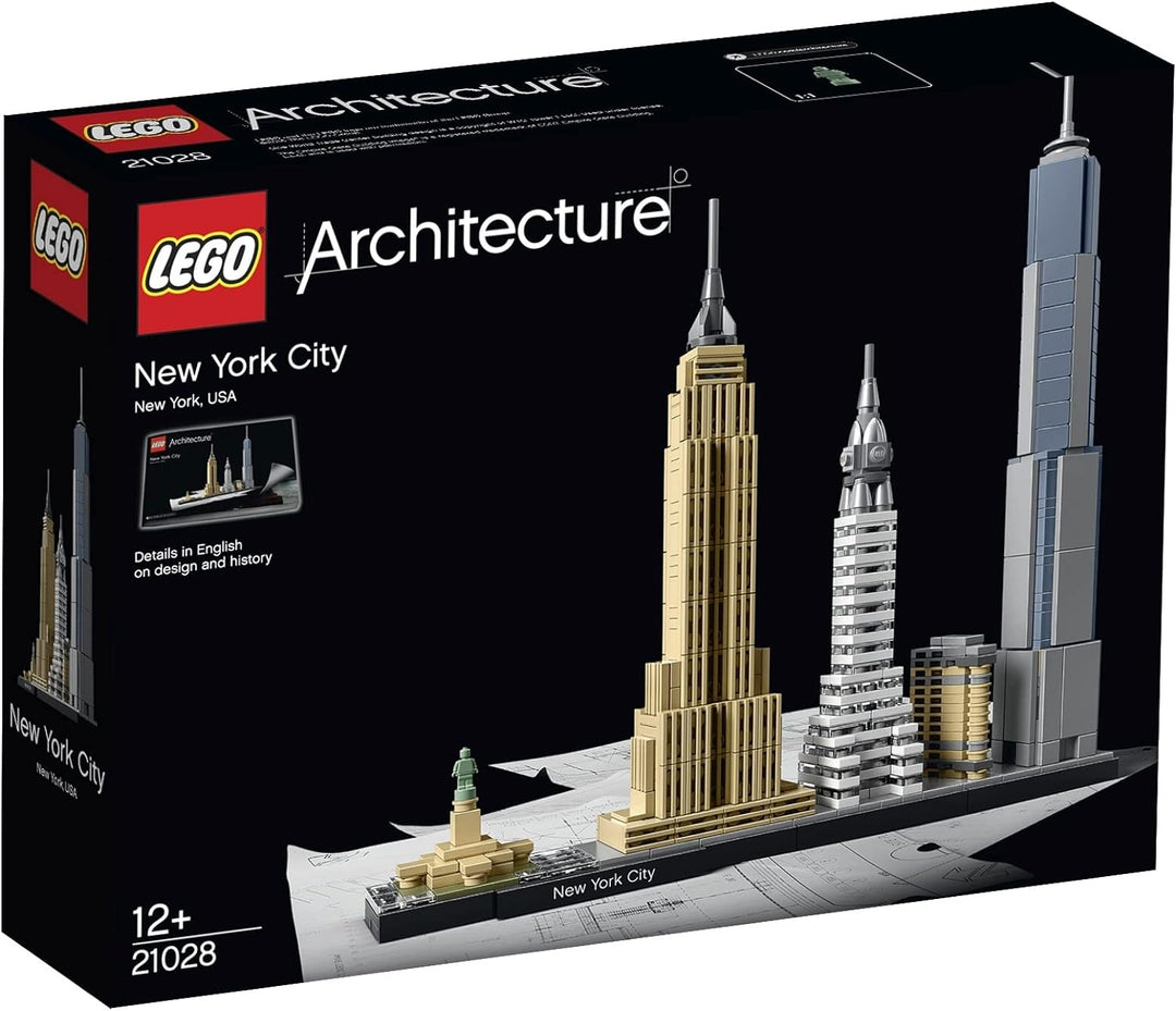 Lego Architecture 2er Set: 21058 Cheops-Pyramide & 21028 New York City