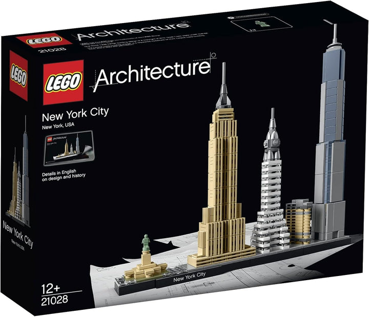 Lego Architecture 2er Set: 21058 Cheops-Pyramide & 21028 New York City