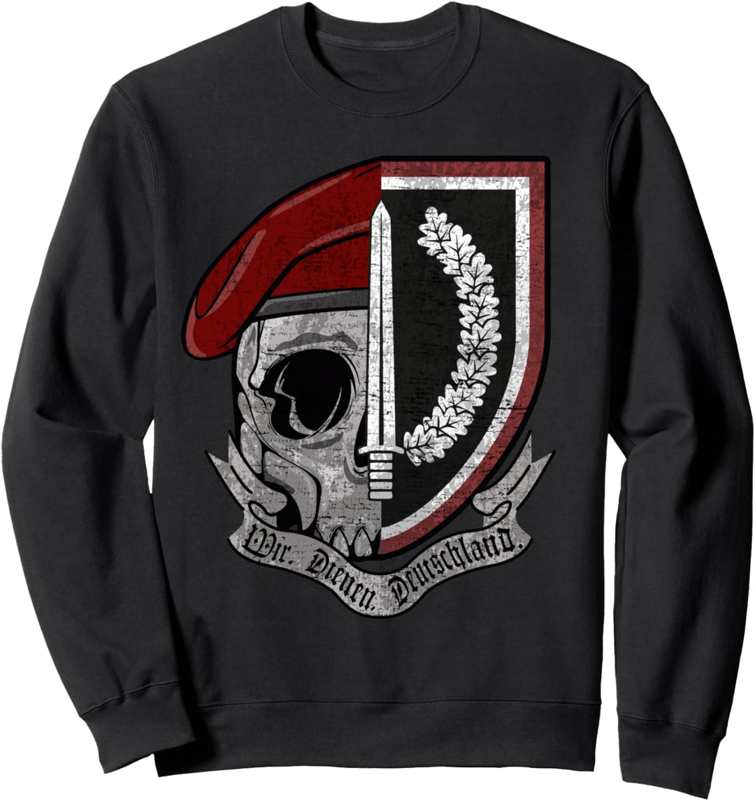 Deutsche KSK Spezialkraft Kommando Spezialkräfte Bundeswehr Sweatshirt