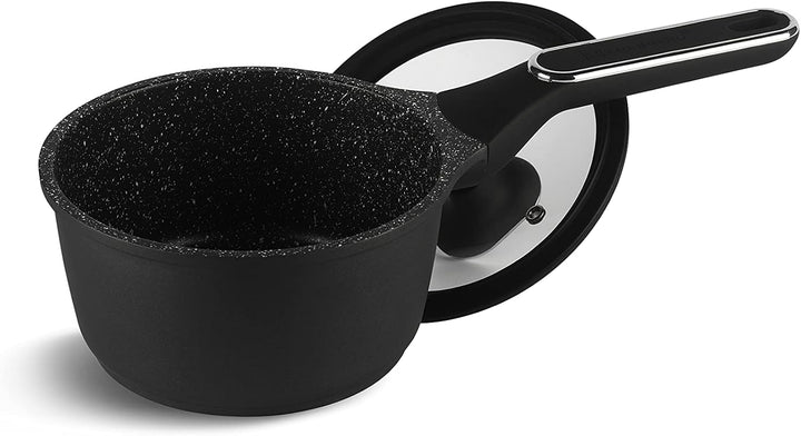 Edenberg 12 TLG topfset induktion, töpfe & pfannen beschichtet, kochtopf Set | induktions töpfe Set,