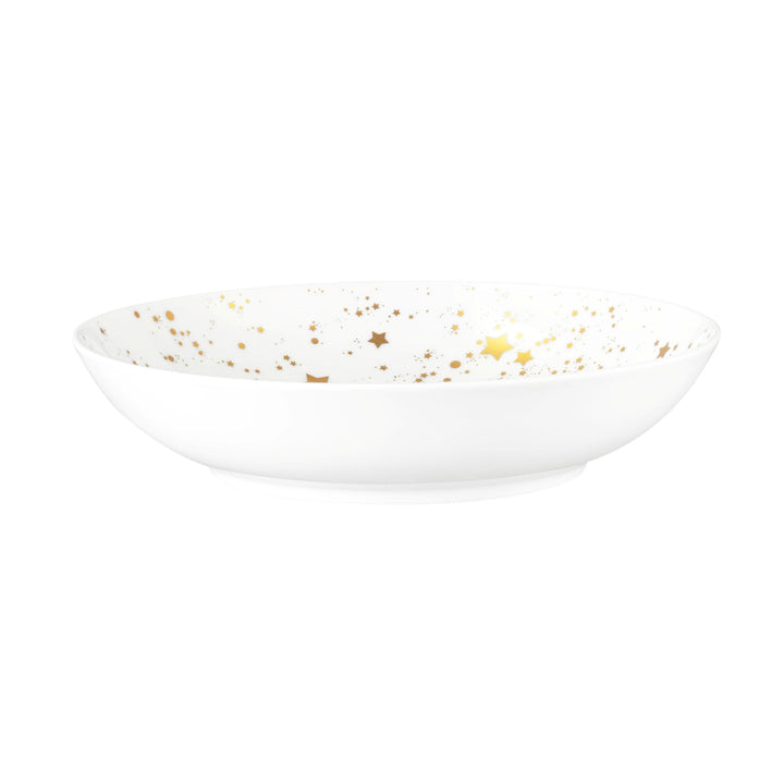 Seltmann Weiden [DL] Liberty Suppenteller rund 21 cm rund Golden Stars [RAB] [SP] UVP: 28,70"
