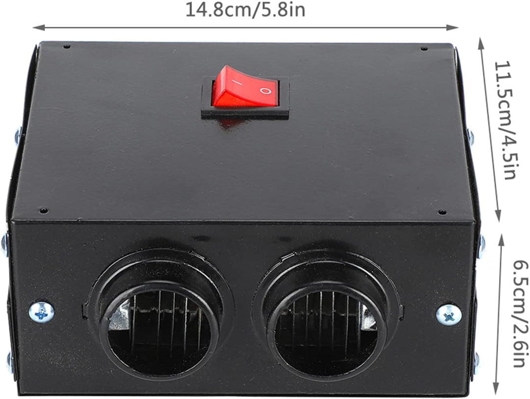 Auto Heizung, Auto Heizung Wärmer Defroster Tragbare Demister Stummschaltung Lüfter Schnelle Heizung