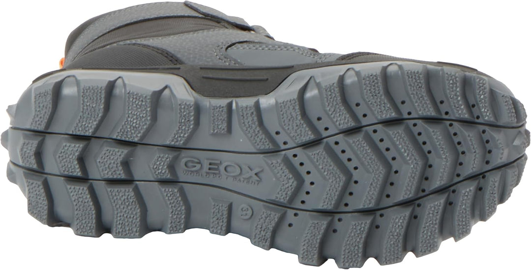 Geox Jungen J Himalaya Boy B AbxAnkle Boot 31 EU Black Orange, 31 EU Black Orange