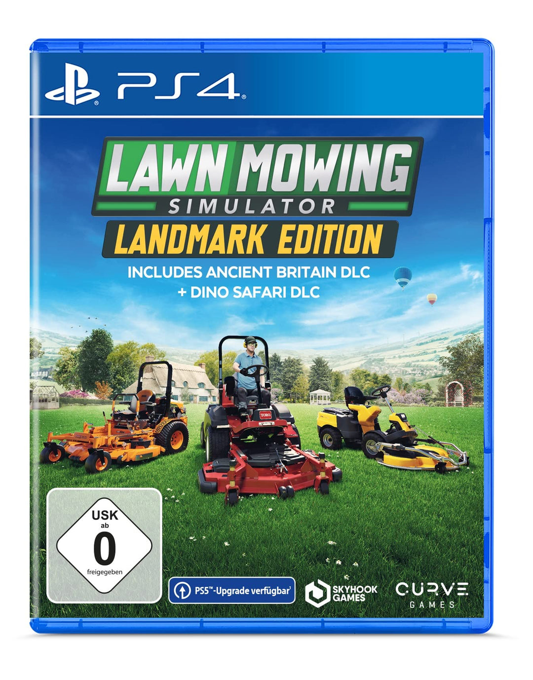 Lawn Mowing Simulator Landmark Edition - PS4 PlayStation 4, PlayStation 4