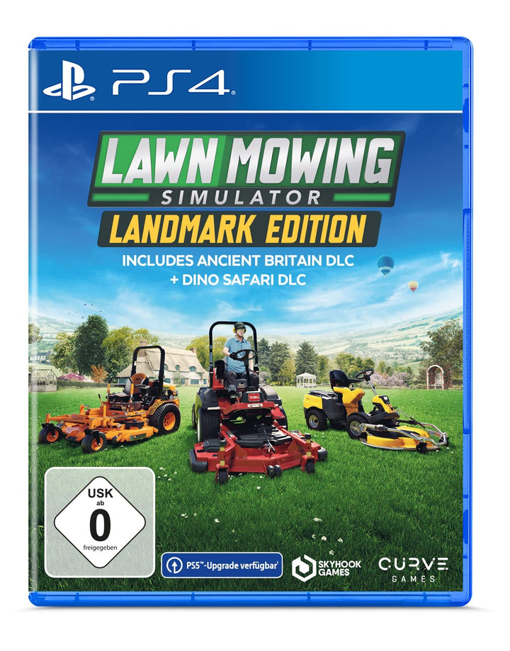Lawn Mowing Simulator Landmark Edition - PS4 PlayStation 4, PlayStation 4