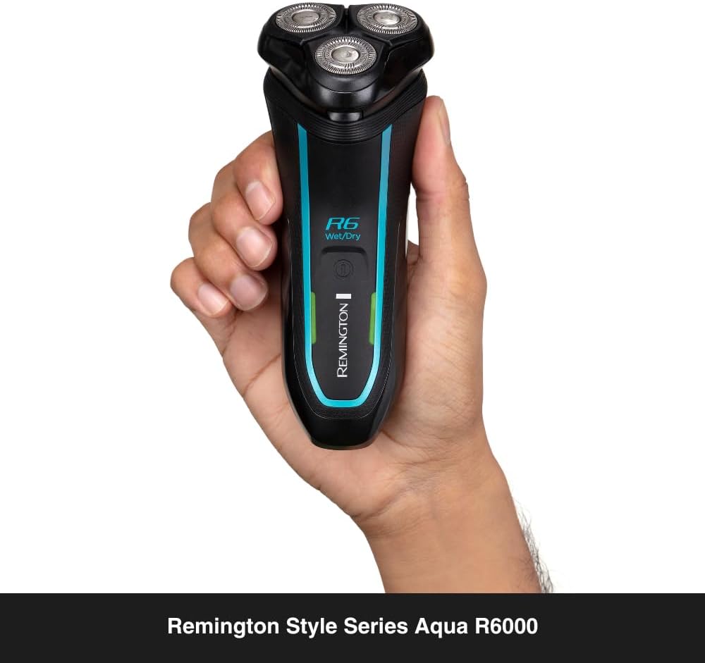 Remington Ersatz-Rasierkopf für R6000 - R6 Style Series Aqua, wasserdicht Ersatzscherkopf für Rasier