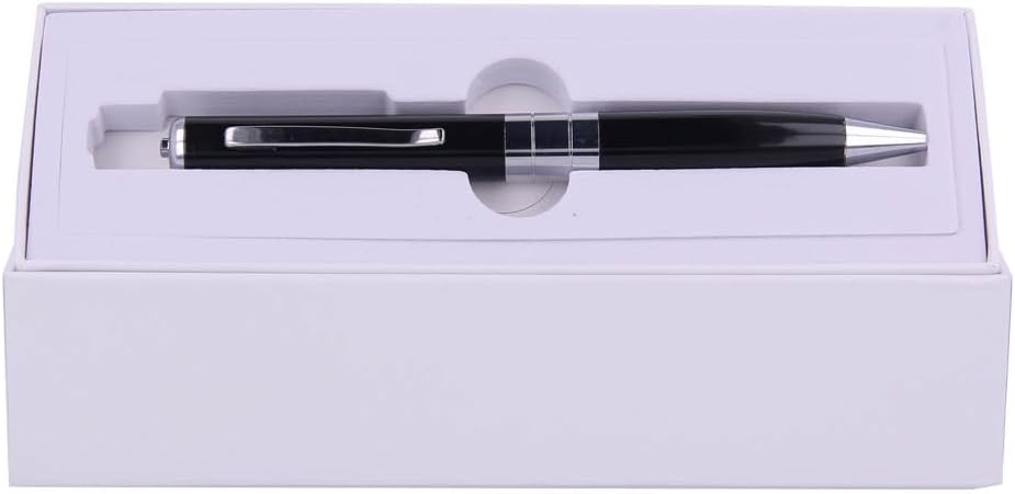 REY Versteckter Audio-Spionage-Stift-Rekorder, bis zu 32 GB, einschliesslich Micro-USB-Kabel, Handbu