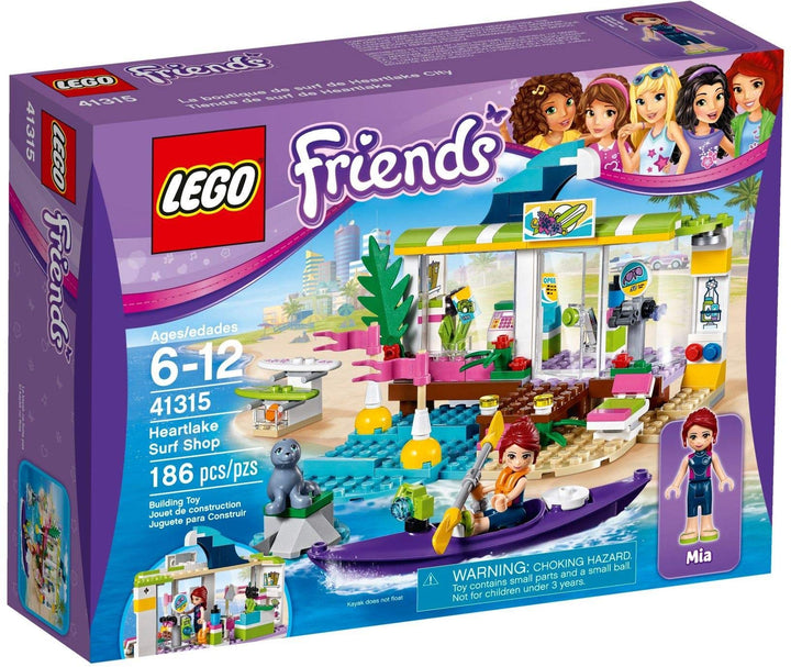 LEGO Friends 41315 - "Heartlake Surfladen Konstruktionsspiel, bunt
