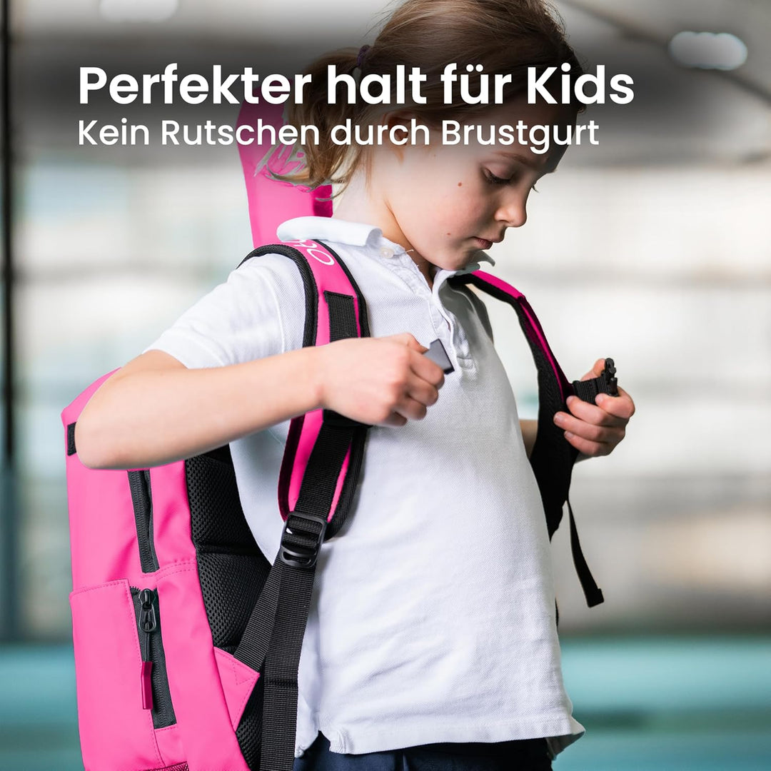 Otaro Tennisrucksack Kinder (19L) | Premium | Inkl. Separierten Schuhfach & Schlägerschutz | Deutsch