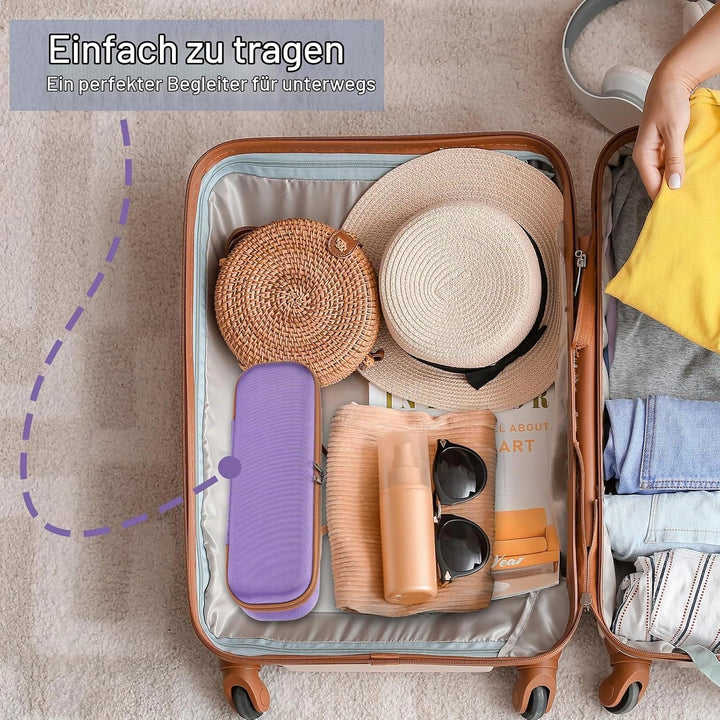 RAIACE Hartschalen-Aufbewahrungskoffer, kompatibel mit Dyson Airstrait Glätteisen, Reise-Tragetasche