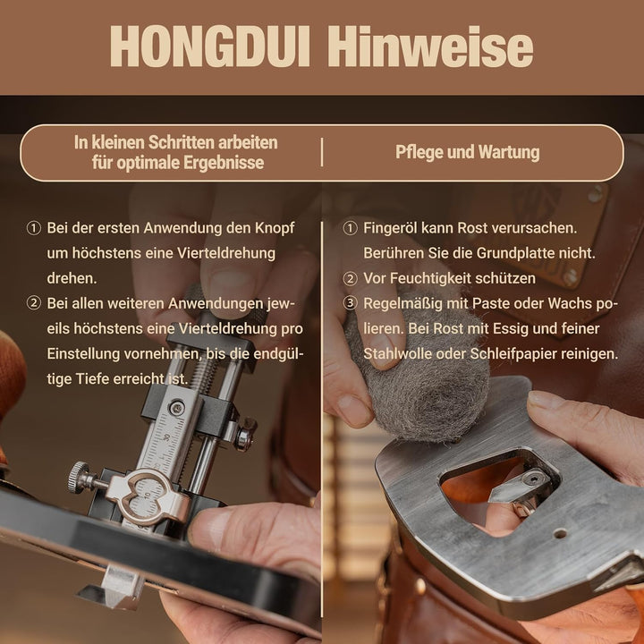 HONGDUI KM-17 PRO Router Hobel Holzbearbeitung Oberfräse Hobel zum Stimmen von Tischlereien, Schneid