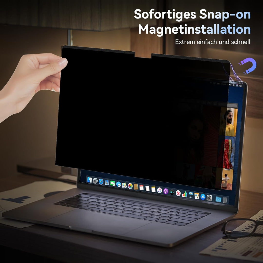 Magnetischer Blickschutzfilter Kompatibel Mit MacBook Pro 14 Zoll(2021-2023) M1 A2442/M2 A2779/M3 A2