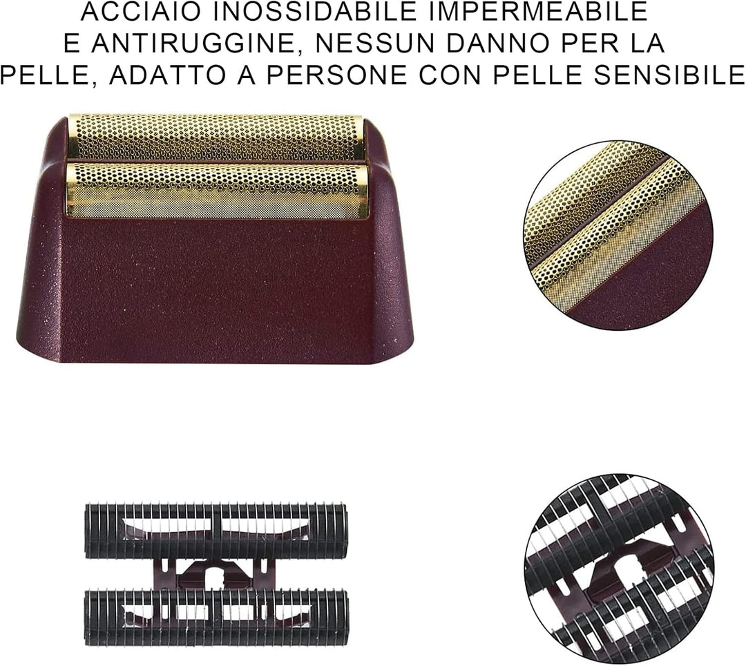 Professional 5 Star Series Finale Rasierer Ersatzfolie,kompatibel mit Wahl Rasierfolie 7031-100,7043