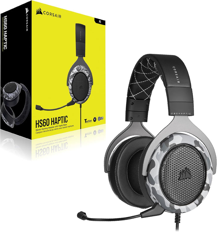 CORSAIR HS60 HAPTIC Stereo-Headset HS60 HAPTIC Tarnfarben, HS60 HAPTIC Tarnfarben