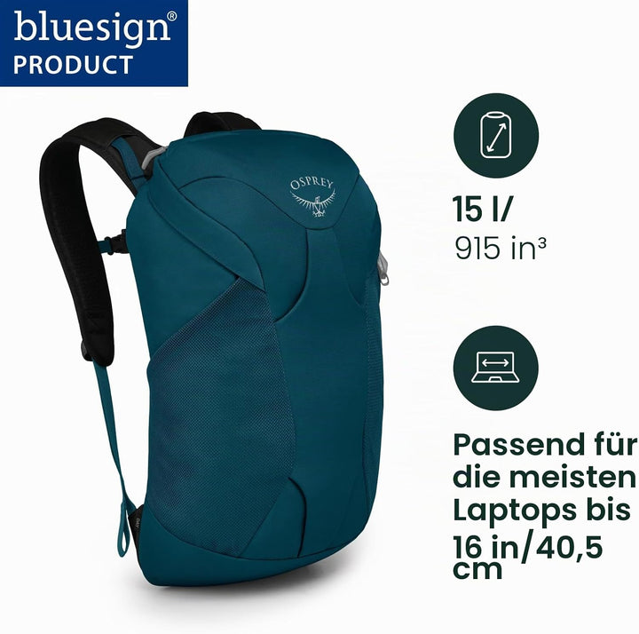 Osprey Farpoint Unisex Reiserucksack Modern und lebendig Zircon Red, Modern und lebendig Zircon Red