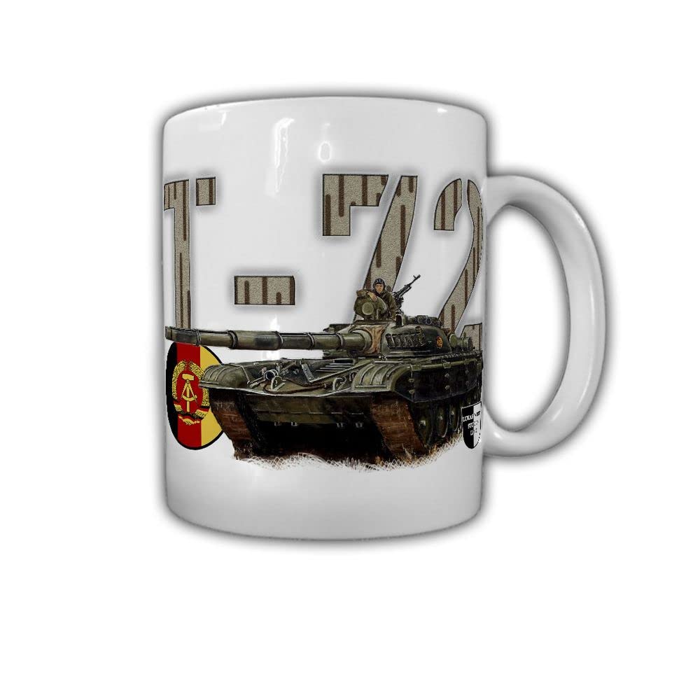 Tasse Lukas Wirp NVA T-72 Panzer DDR Gemälde Nationale Volksarmee 