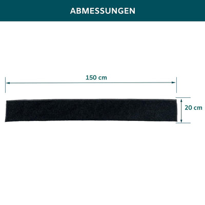 4 Stück 150CM wasseraktivierte Hochwassersperren für Haustüren, sandlose Flutschutzsäcke für Garagen