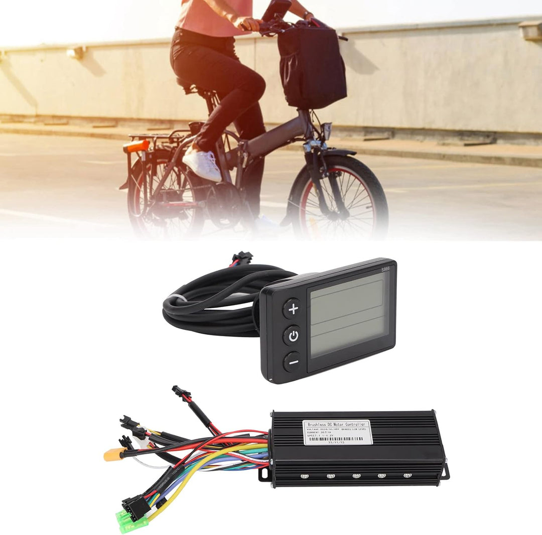 BuyWeek Brushless Motor Controller Kit, DC 24V 36V 48V 750W 1000W 30A Sinuswelle Bürstenlose Control