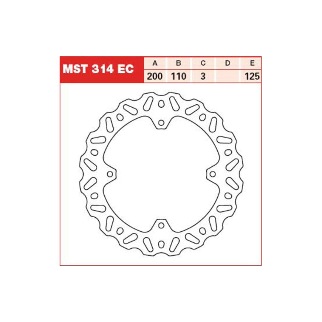 TRW MST314EC Bremsscheiben