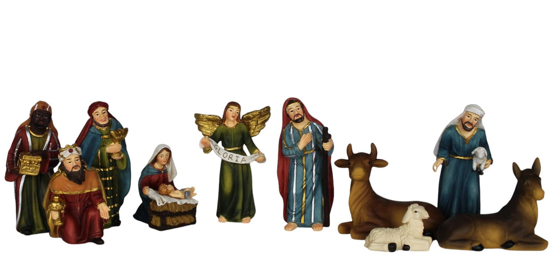 ZICOM Krippenfigurenset Babylon orientalisch ca. 10cm 11-TLG. Polyresin handbemalt