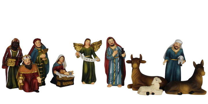 ZICOM Krippenfigurenset Babylon orientalisch ca. 10cm 11-TLG. Polyresin handbemalt