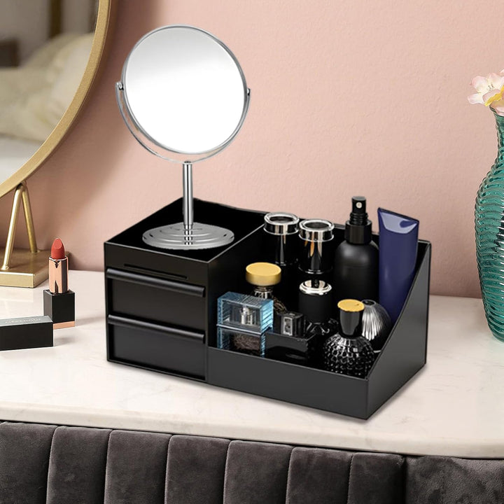 Parfümständer Parfüm Organizer, Plastikkommode Organizer mit Schublade, 3 -stufige Displayständer, R