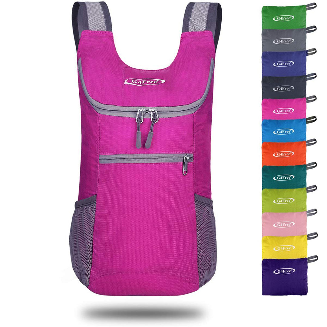 G4Free Ultraleichter 11 l kleiner faltbarer Rucksack für Reisen, Wandern, Radfahren, Wandern oder Me