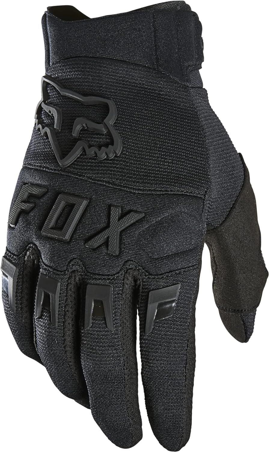 FOX Dirtpaw Motorrad Cross Enduro Fahrrad Handschuhe Schwarz Schwarz 3X, Schwarz Schwarz 3X